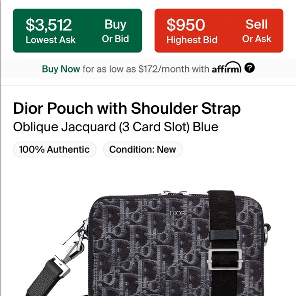 Dior Pouch - Picture 8 of 8